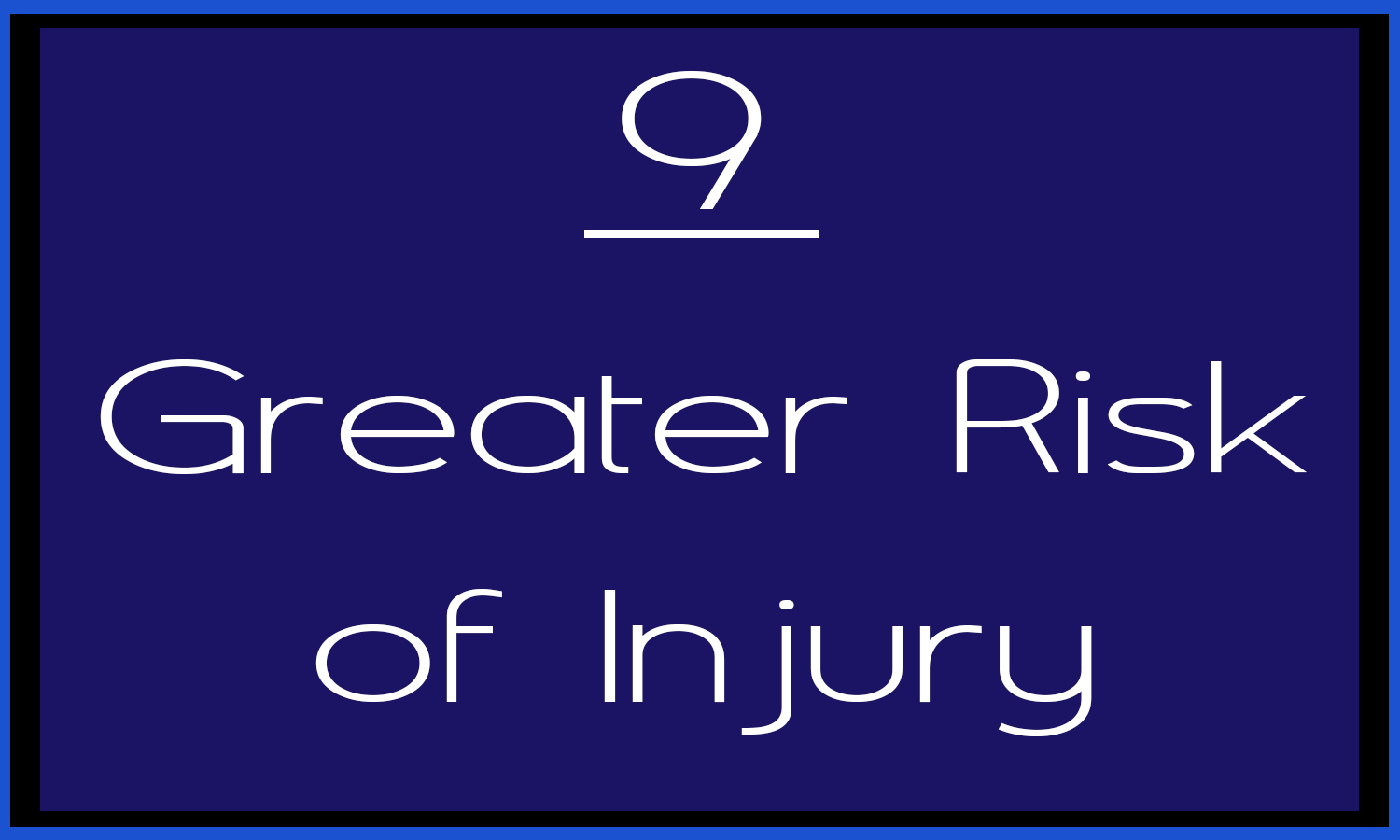 9_risk of injury
