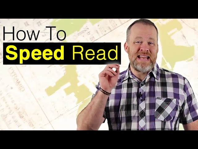 How to speed read