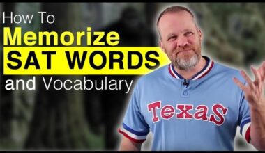 How to Memorize SAT Vocabulary and Words