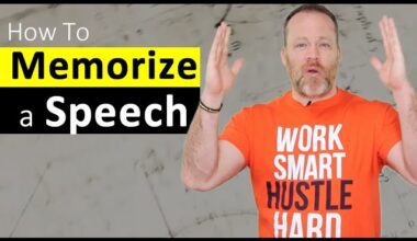 Memorize a Speech